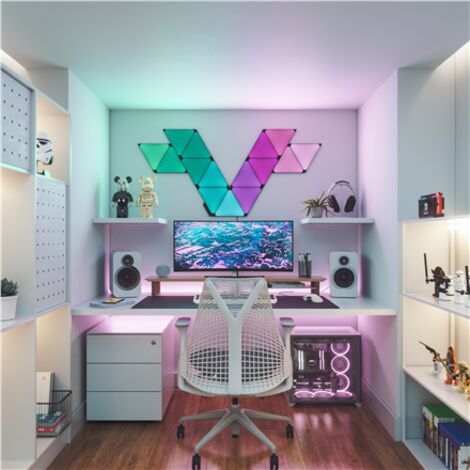 Nanoleaf Shapes Panneaux Lumineux Modulaires Noir (1/5)