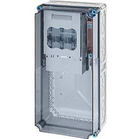 Hensel Boîtier de sectionneur à fusible transparent IP65 (1/2)