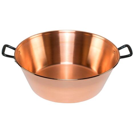 de Buyer Inocuivre Bassine à Confiture Cuivre 38 cm 9 litres (1/3)
