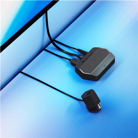 Nanoleaf 4D Screen Mirror Ruban LED Noir (1/4)