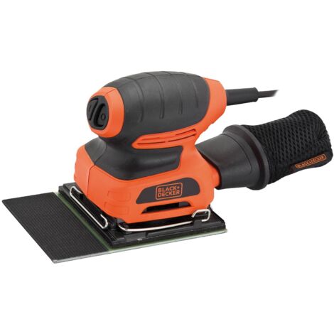 PONCEUSE 170W B+D KA 401 LA + FEUILLE ET PLAQUE ABRASIVE POUR VOLETS (1/5)