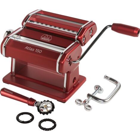 Marcato Atlas 150 Rossa machine à pâtes rouge élégante (1/2)