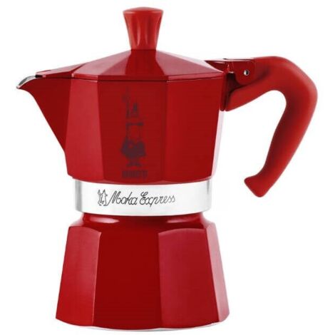 Bialetti Moka Express Winter Wonderland rouge et argenté 3 tasses (1/5)