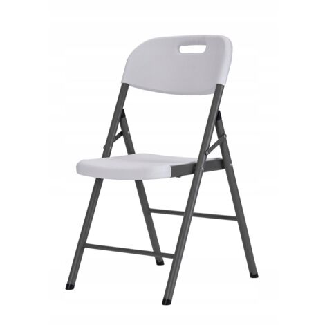Marbueno Chaise Pliable Gris 53 x 83 x 44 cm (1/3)