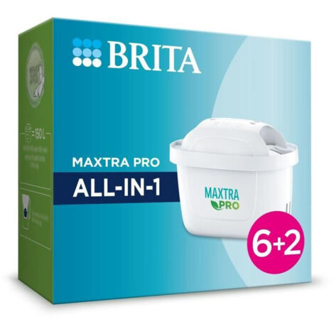 Brita MAXTRA PRO All-in-1 filtre à eau blanc pack 6