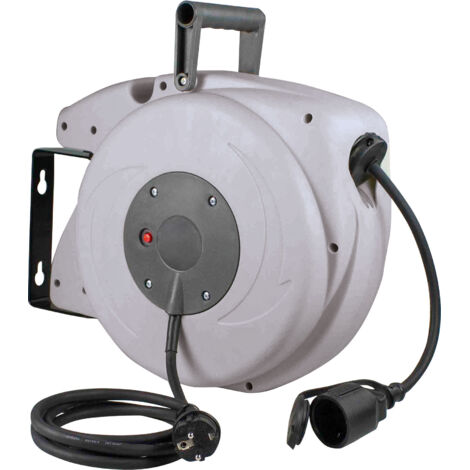 automatischer Kabelaufroller für außen 18m H07RN-F 3G1,5 IP44 (1/2)