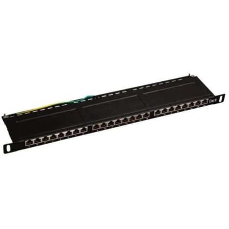 Alantec PK028 panneau de brassage noir 24 ports 1U (1/3)