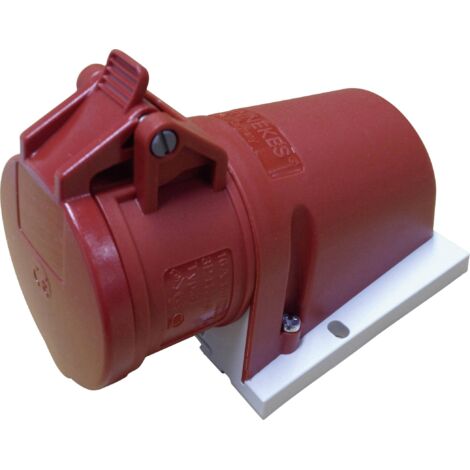 Prise murale femelle CEE 16 A 5 pôles MENNEKES 31 400 V rouge 1 pc(s) A002111 (1/3)