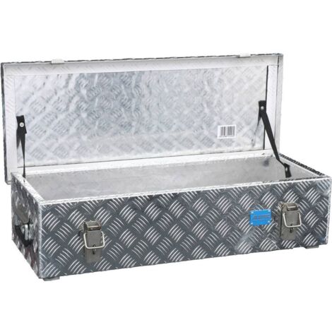 Coffre en tôle à damier Alutec EXTREME 46 41046 aluminium (L x l x H) 822 x 325 x 210 mm