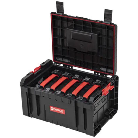 Mallette à outils Qbrick System PRO Toolbox 2.0 450 x 334 x 240 mm 19 L – Étanchéité IP54 – 5x Multi Organizer – Compartiments réglables