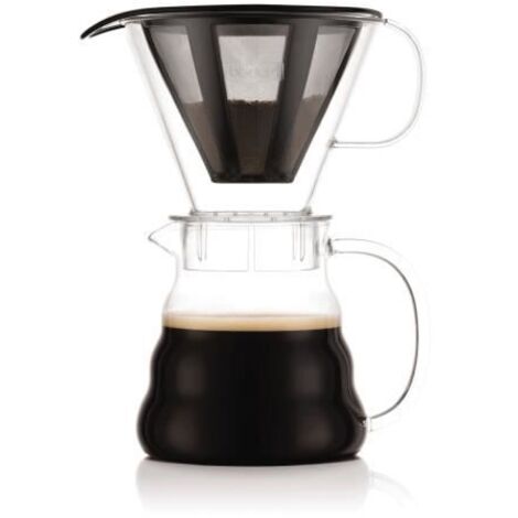 MELIOR CAFETIERE, FILTRE PERMANENT MAILLE INOX, 5 TASSES, 0.6 L BODUM 11767-10-01 (1/5)