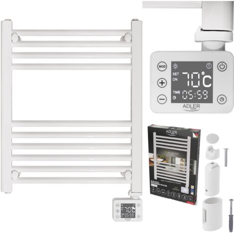 Adler 7823 radiateur électrique noir salle de bain 400 W (1/5)