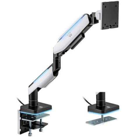 ewent EW1509 support moniteur noir blanc 49 pouces (1/3)
