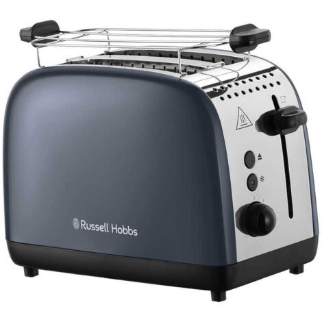 Russell Hobbs Colours Plus 2S grille-pain gris métallisé