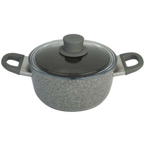 Ballarini Murano casserole gris 3 L antiadhésive (1/4)