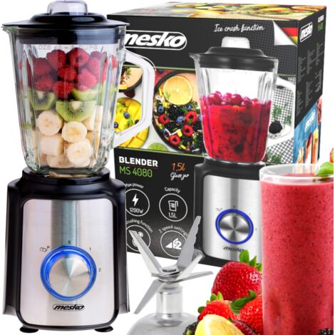 BLENDER EN VERRE POUR COCKTAILS 1200 W/1,5 L MESKO MS4080 avenido (1/5)