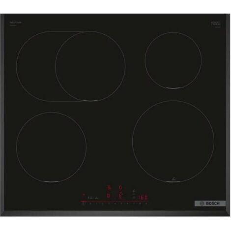 Bosch PIF651HC1E Plaque de Cuisson Induction Noire