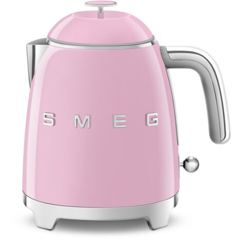 Smeg – Bouilloire électrique sans fil 0,8 L KLF05PKEU – 1400 W – Socle pivotant 360° – Arrêt automatique à 100 °C