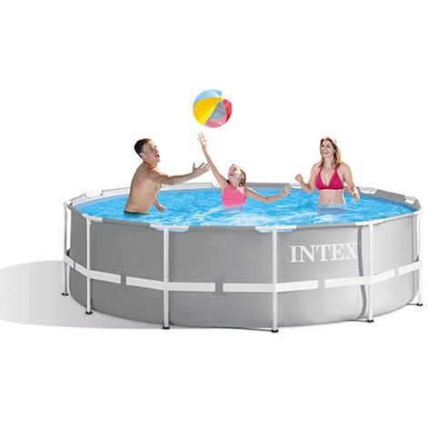 Piscine tubulaire ronde Intex Prism Frame  3,66 x H 0,99 m