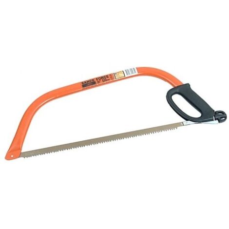 Bahco 10-24-23 scie à archet orange ergonomique