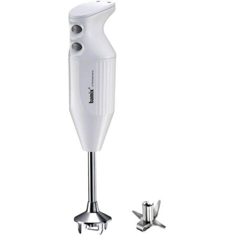 Bamix ONE mixeur plongeant blanc noir rouge 160W (1/3)