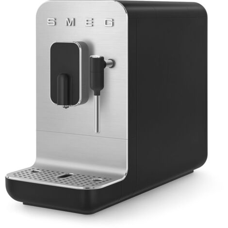 Smeg – Cafetière expresso automatique avec broyeur intégré – Puissance 1350 W – 7 tasses – Pression 19 bars – Capacité 1.4 L - BCC12BLMEU