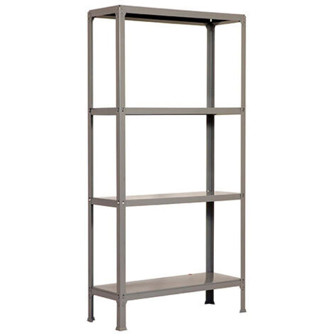 Simonrack Étagère en métal grise 4 niveaux 1602x1100x310 mm (1/5)