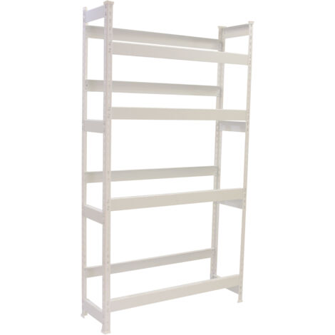 Simonrack Kit Simonbottle étagère métallique blanche 2000x1000x300 mm (1/5)