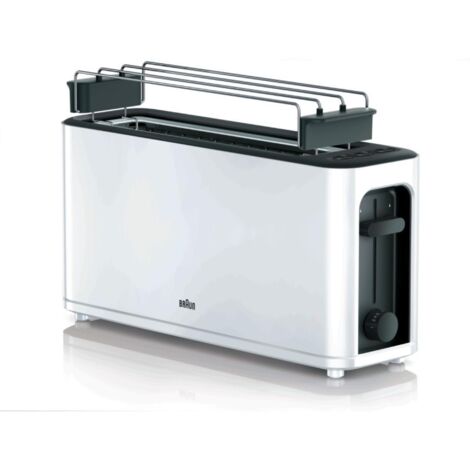 Braun HT 3110 WH grille-pain blanc 1000W (1/4)