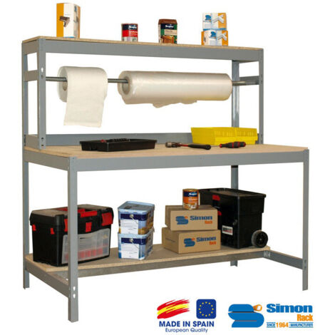 Simonrack Modèle Simonrack établi gris foncé robuste (1/8)
