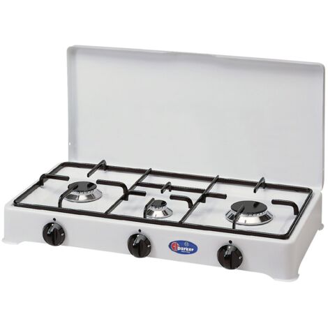 CF Parker 5327 GP cuisinière à gaz blanc 3 brûleurs