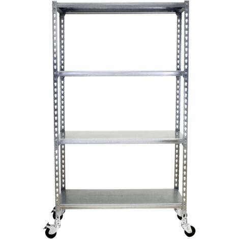Simonrack Étagère métallique galvanisée quatre niveaux