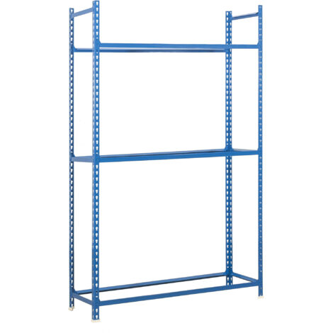 Simonrack Étagère métallique bleue 3 niveaux ajustables (1/5)