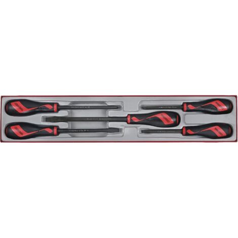 Teng Tools Kit de tournevis 5 pièces bi-matériaux (1/2)