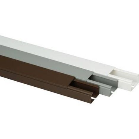 Heidemann 09964 Goulotte câble marron 2000x25x40 mm