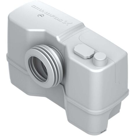 Station de relevage Grundfos Sololift2 WC-1 620W – Évacuation jusqu'à 8,5m – Installation horizontale/verticale – Pour espaces restreints (1/10)