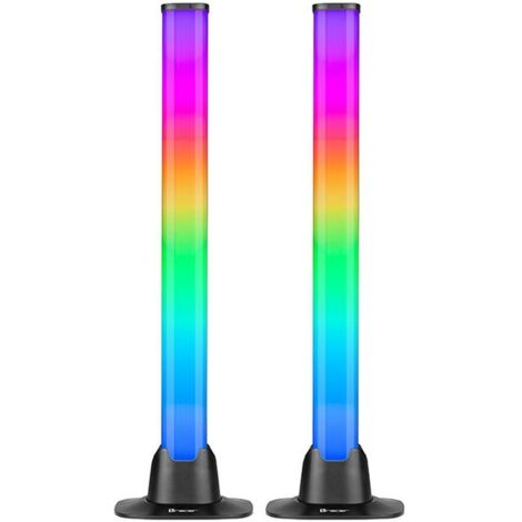 Tracer Smart Desk RGB lampe noire 30x30 cm double (1/5)