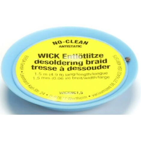 Ersa 0WICKNC1.5/SB tresse à dessouder neutre 1,5 mm (1/2)