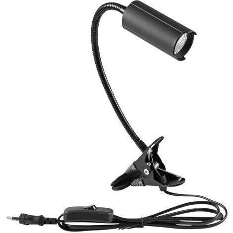 Eurolite KKL-7 41600550 Lampe LED à pince 7 W noir A588112 (1/5)