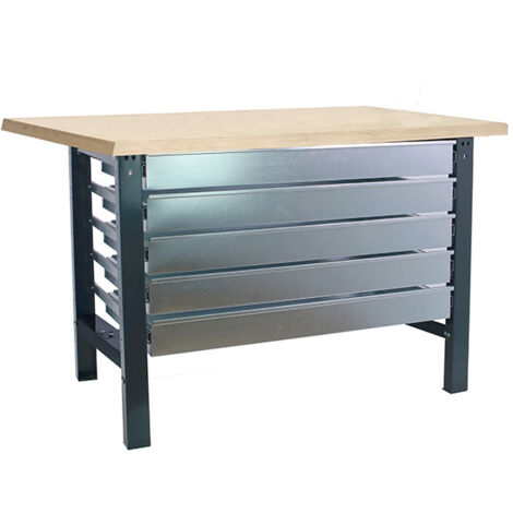 Simonrack Modèle de banc de travail anthracite robuste (1/5)