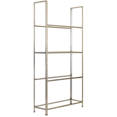 Simonrack Étagère mobile zinc 4 niveaux robuste (1/5)