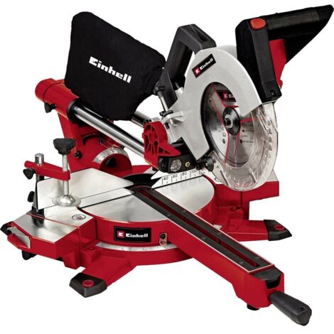 Einhell – Scie à onglet radiale 210 mm 1600 W – Tête inclinable - Laser intégré pour découpe précise – Largeur de coupe 310 x 65 mm