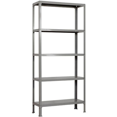 Simonrack Étagère 5 niveaux gris métal moderne (1/5)