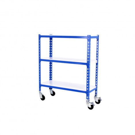 Simonrack Simonclick Mobile Mini étagère bleue/blanche (1/2)