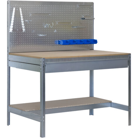 Simonrack Établi professionnel métal galvanisé 600 kg