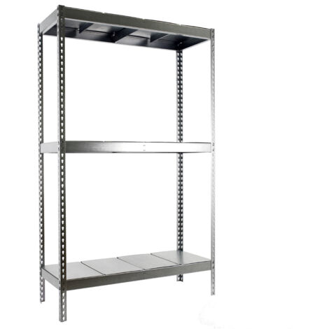 Simonrack Étagère métal galvanisé robuste 3 étagères