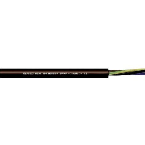 Lapp ÖLFLEX HEAT 180 câble électrique noir 1,50 mm² (1/5)