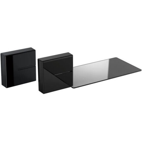 Meliconi Ghost Cube Shelf noir étagère modulable murale (1/3)
