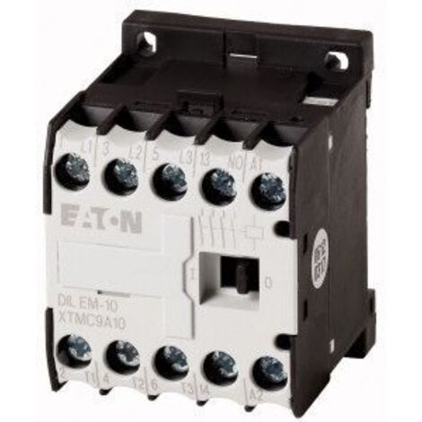 Eaton DILEM-10 contacteur électrique noir et blanc 3 pôles