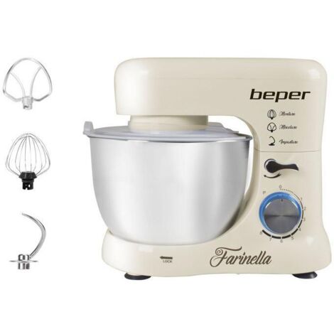 Beper BP.200 Robot pâtissier crème 1000 Watts 4,5 L